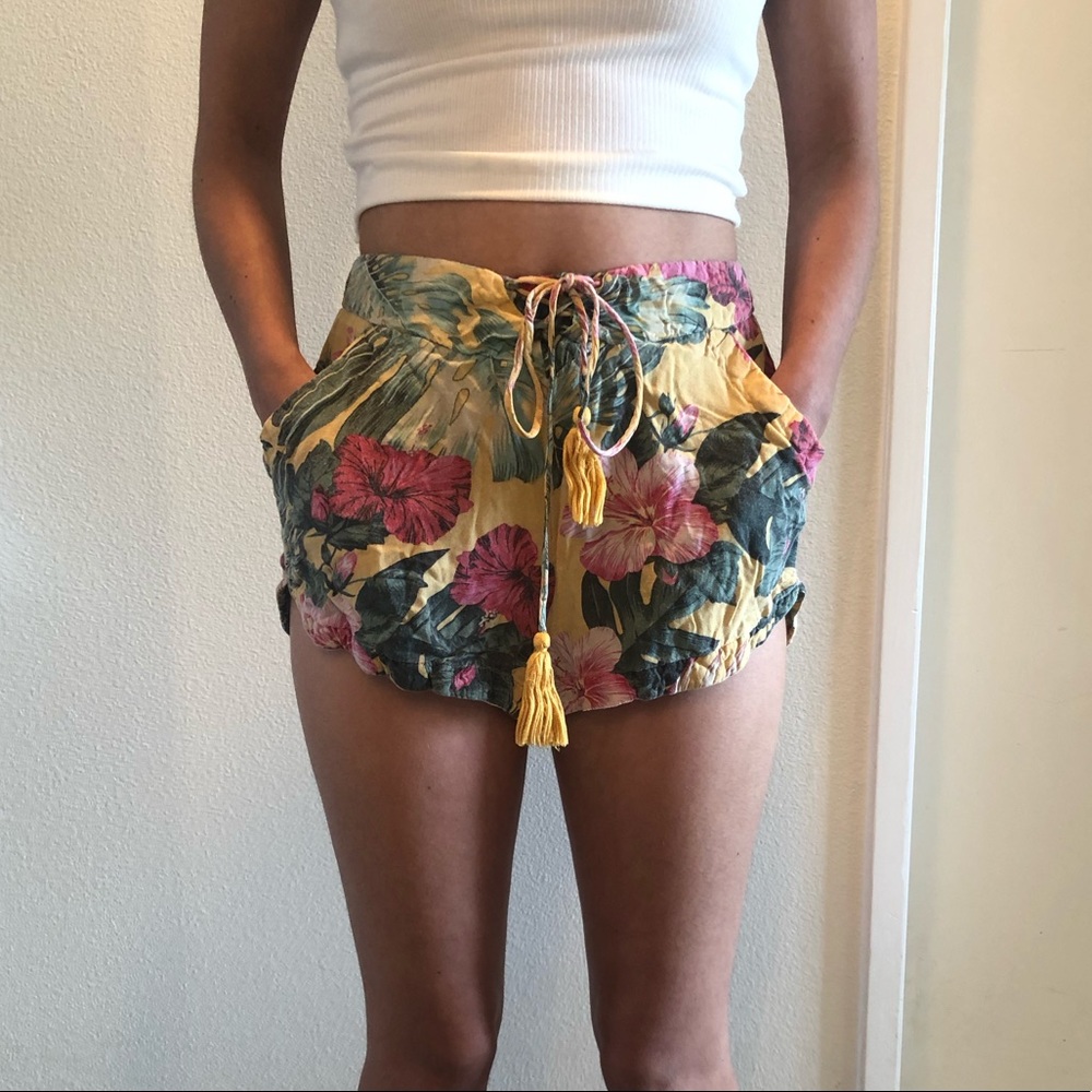 Hawaiian pattern shorts